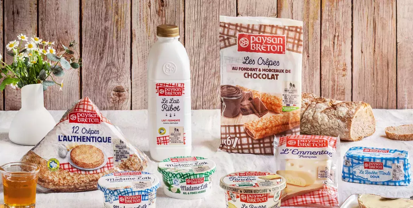 Dairy products Paysan Breton