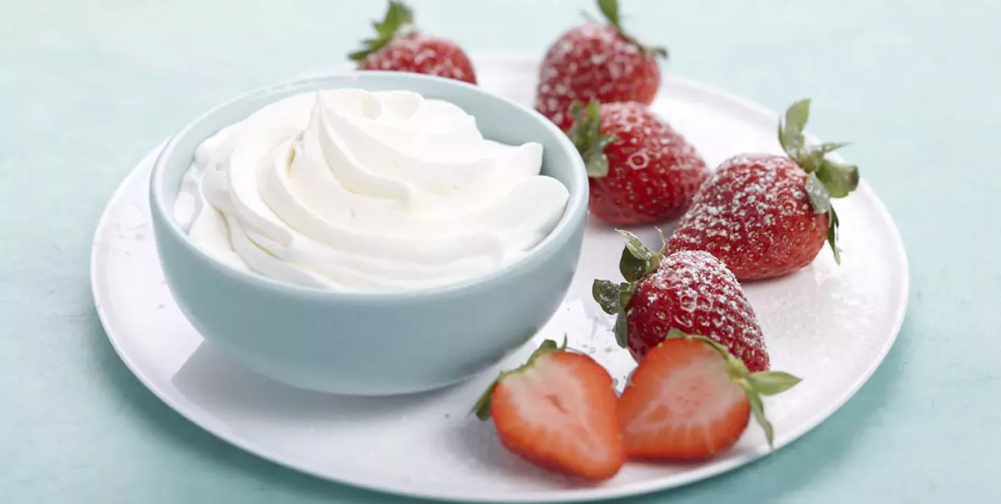 recette de crème chantilly