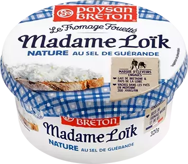 Plain Whipped Cheese with Guérande Sea Salt