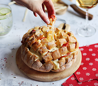 Recette boule de pain apéritive