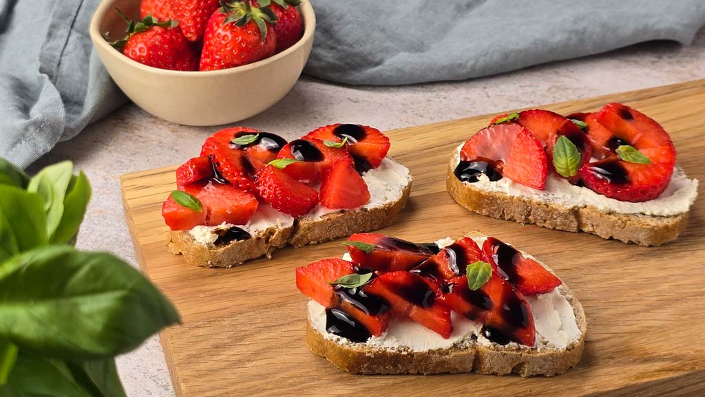 recette tartine sucrée fraises madame loïk