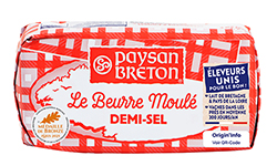 Origin'info beurre moulé paysan breton