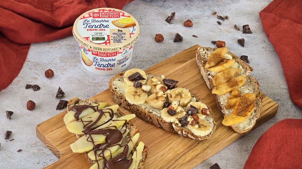 recette tartines beurrier tendre demi-sel paysan breton