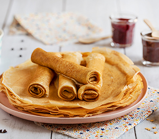 Crêpes moelleuses