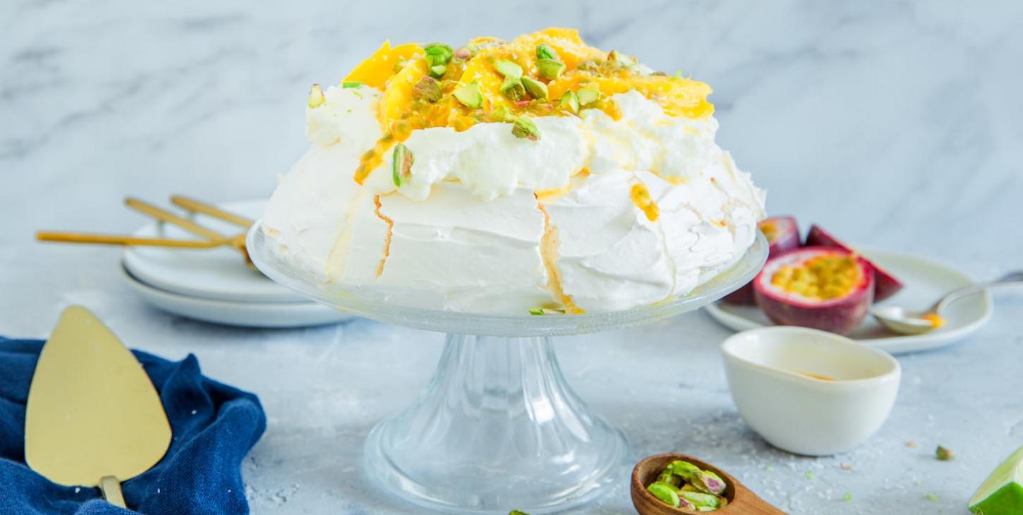 Pavlova mangue pistache