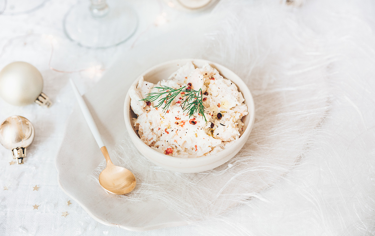 Recette de fêtes Rillettes de noix de St Jacques