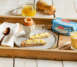 Butter with candied lemon