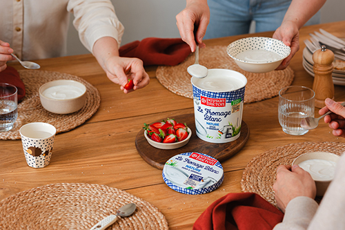 yaourts et fromages blancs paysan breton