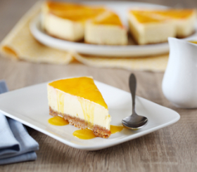 Cheesecake citron mangue passion