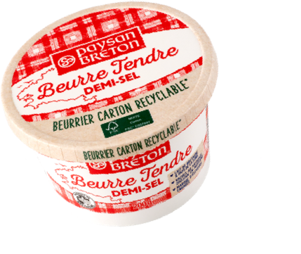 Beurre pot carton
