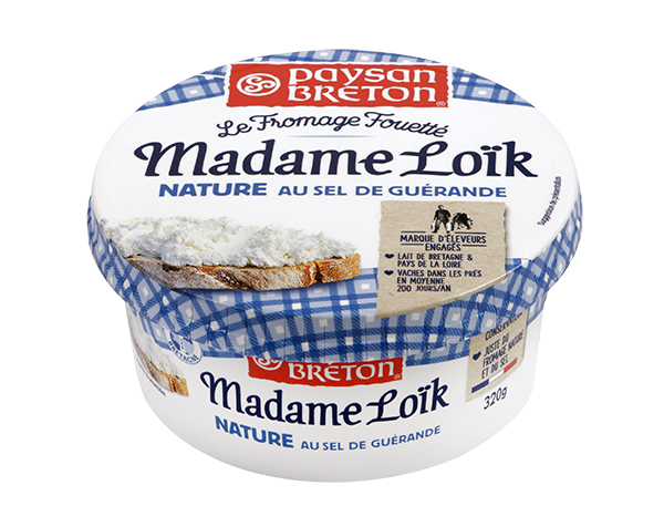 Le Fromage Fouette Nature Au Sel De Guerande Paysan Breton