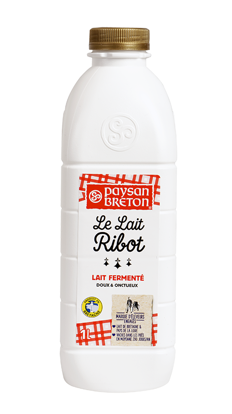 Lait Ribot : la recette de lait fermenté de PAYSAN BRETON