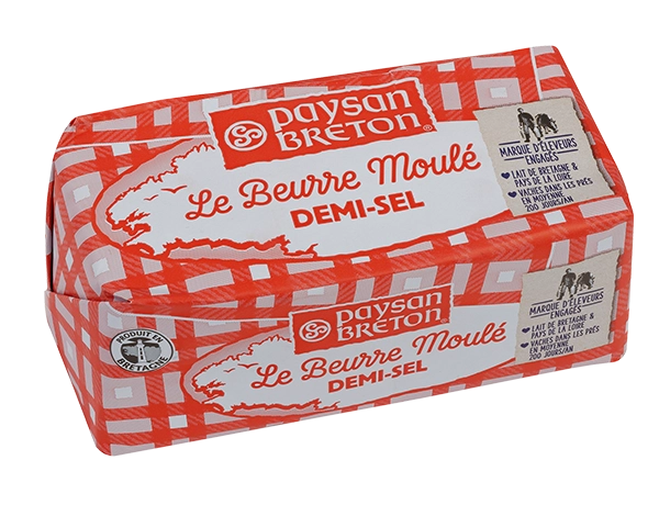 Le Beurre Demi-Sel Moulé Paysan Breton
