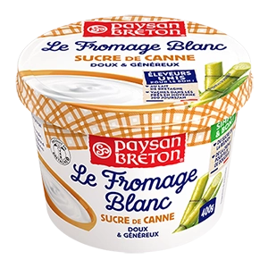fromage blanc sucre de canne paysan breton