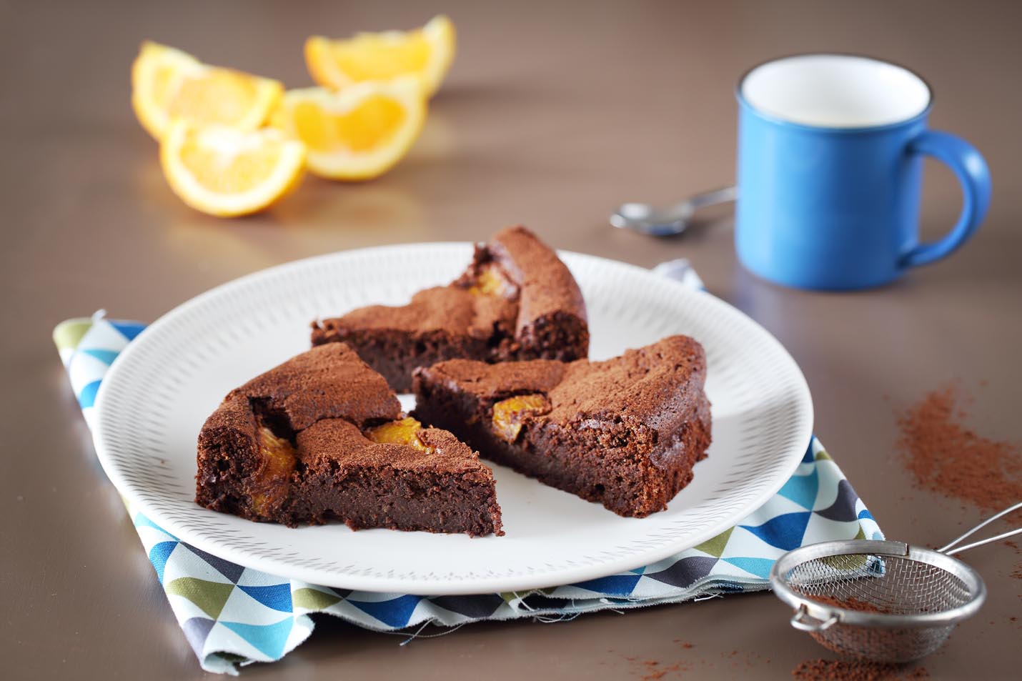 Gateau Moelleux Au Chocolat Et A L Orange Paysan Breton