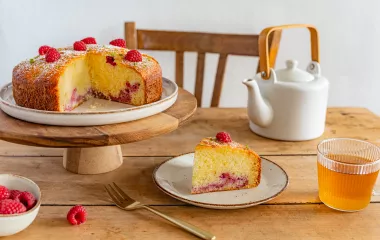 gâteau framboises et citron vert plaisir onctueux