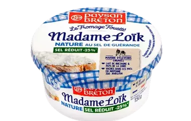 Le Fromage Fouetté Nature Sel Réduit -25%*