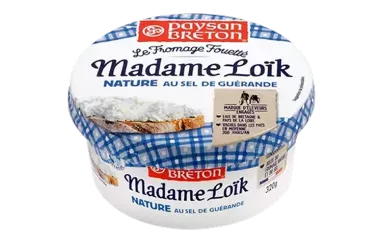 Fromage Fouetté Nature au Sel de Guérande