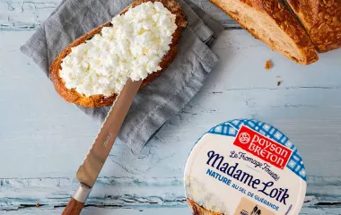 nos fromages fouettés Madame Loïk paysan breton