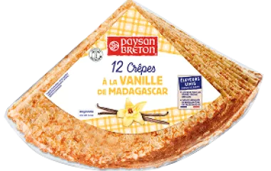 Crêpes Vanille de Madagascar Paysan Breton