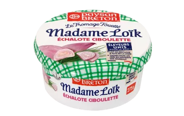 Le Fromage Fouetté Échalote Ciboulette Madame Loïk Paysan Breton
