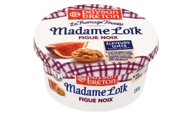 Le Fromage Fouetté Figue Noix Madame Loïk Paysan Breton