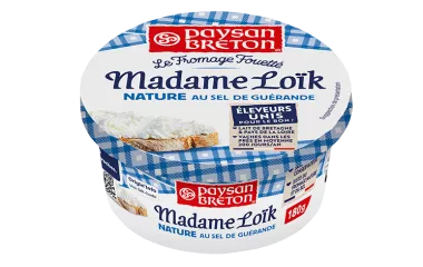 Fromage Fouetté Nature au Sel de Guérande