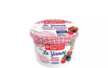yaourt fruits rouge paysan breton