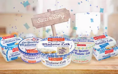 Success story fromages à tartiner Madame Loïk