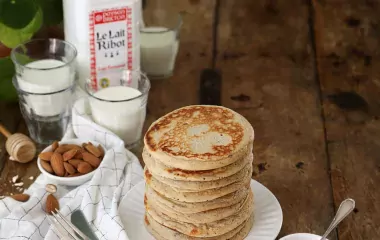 Pancakes moelleux au Lait Ribot