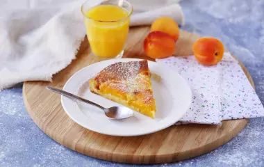 Clafoutis abricot au lait ribot Paysan Breton