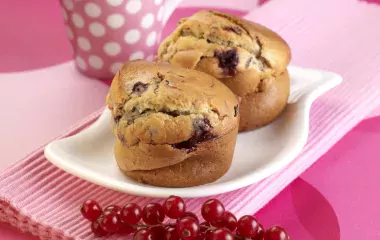 Muffins aux fruits rouges