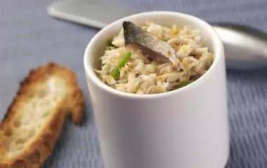 Rillettes de maquereaux beurre moulé demi-sel Paysan Breton