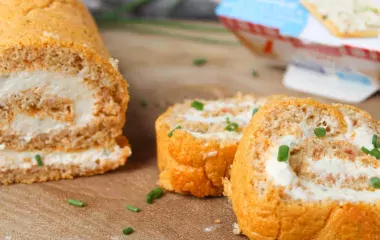 Roulé à la tomate et au fromage fouetté Madame Loïk Paysan breton