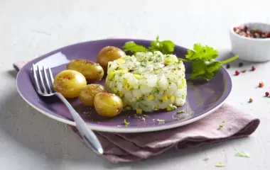 Recette Tartare de bar pommes de terre BD Paysan Breton