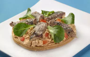 Recette Tarte fine tomates sardines Paysan Breton