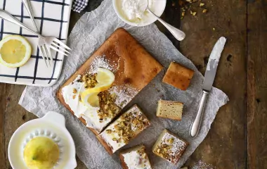 Lemon Cake with Whipped Cheese Madame Loïk