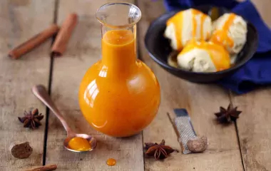 recette Sauce caramel et potiron aux épices Halloween BD Visuel Principal Paysan Breton