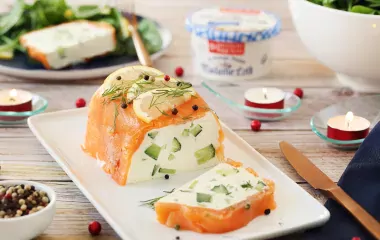 Terrine au saumon fumé et concombre Madame Loïk