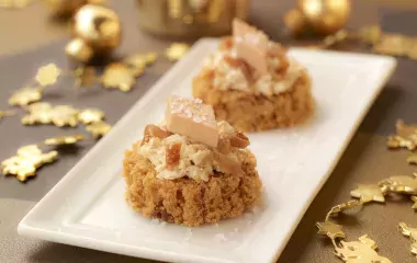 Toasts de pain d’épices au foie gras