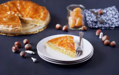 Galette des rois à la noisette