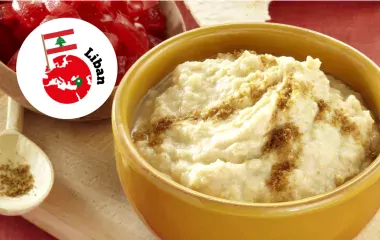 Houmous épices douces lait ribot