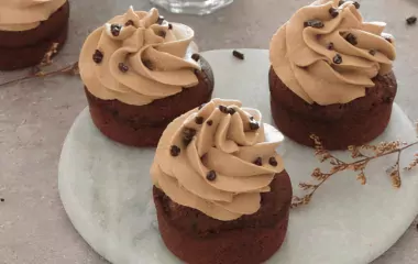 Cupcakes chocolat et café au Lait Ribot