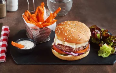 Hamburgers au camembert
