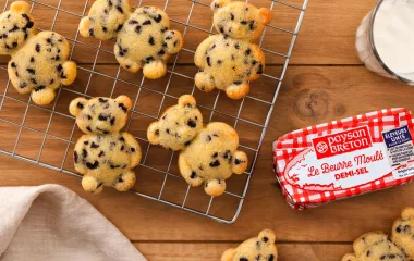 Gâteau ourson aux pépites de chocolat