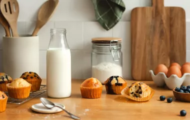 recette gateau yaourt facon muffin lait ribot paysan breton