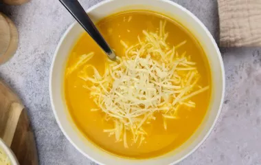 Velouté de carottes et patate douce 