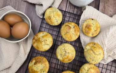 Muffin moelleux pomme chocolat