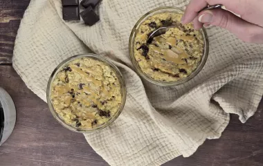 recette de porridge au four chocolat et noisettes