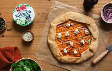 Tarte rustique à la carotte